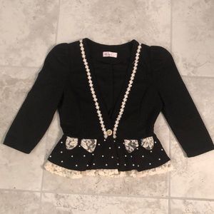 Bow cardigan/sweater!